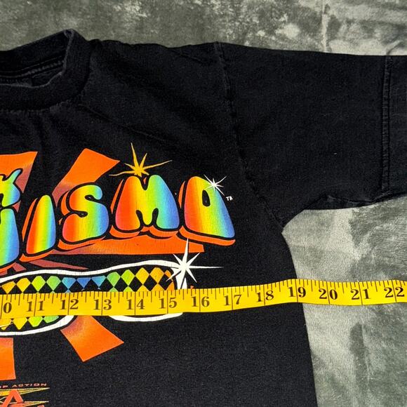 TNA Wrestling Jay Lethal Black Machismo T-Shirt Men Medium Black Tee Y2K 2007 - Picture 3 of 10